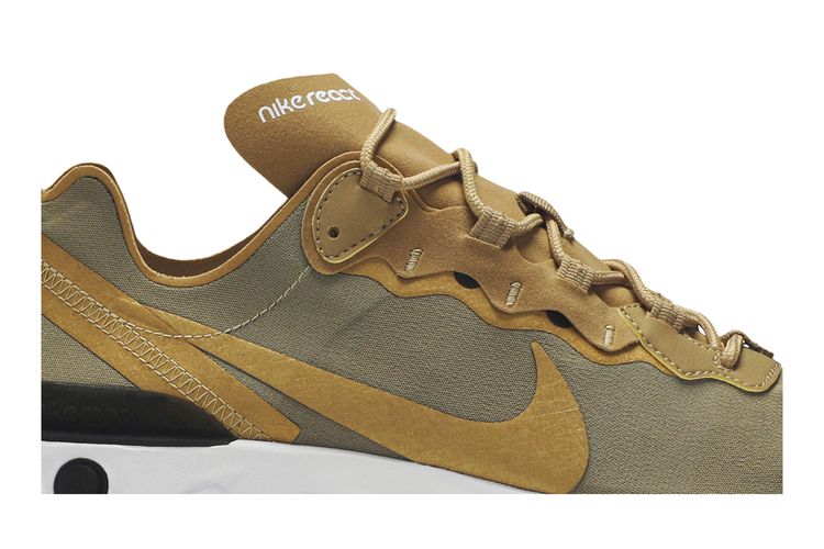 Metallic Gold React Element 55 Metallic Silver Nike React Element
