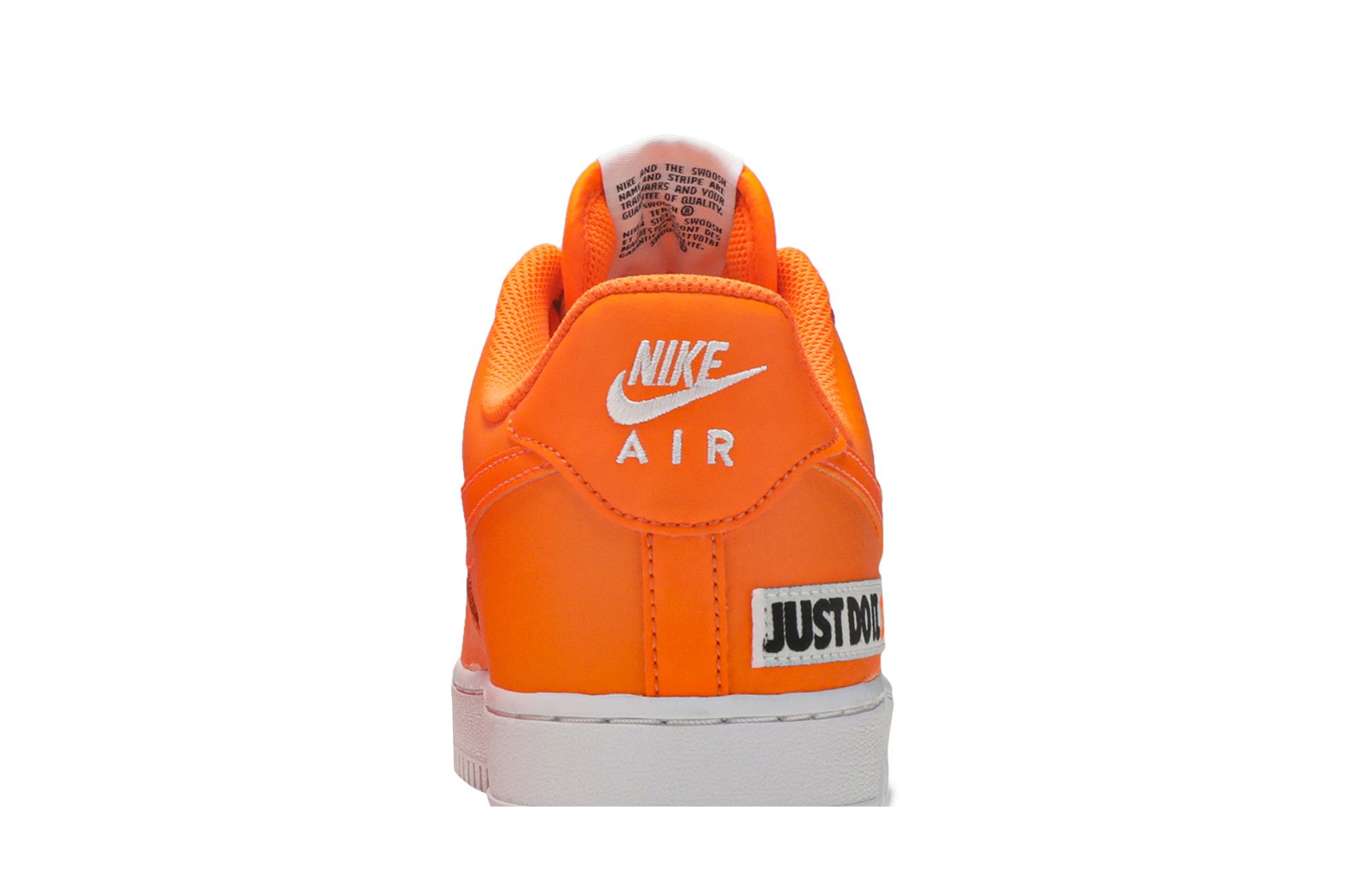 Nike air force jdi orange clearance