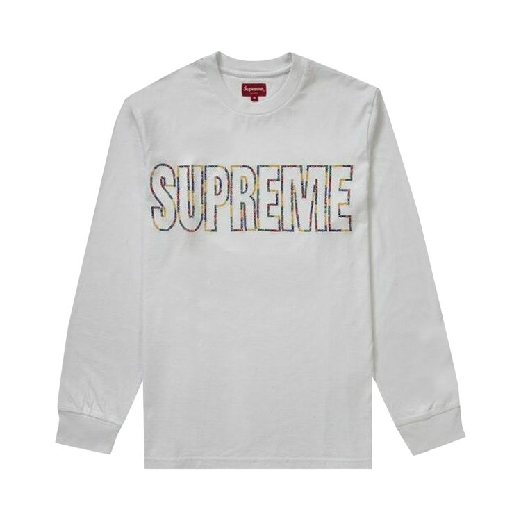 T-shirt Supreme White size L International in Cotton - 27822402