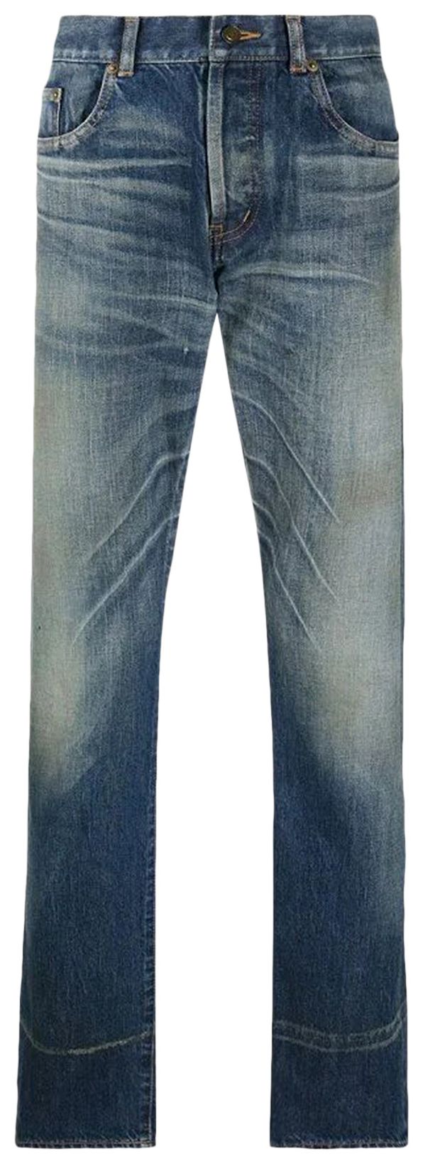 Saint Laurent Slim Fit Jeans Blue