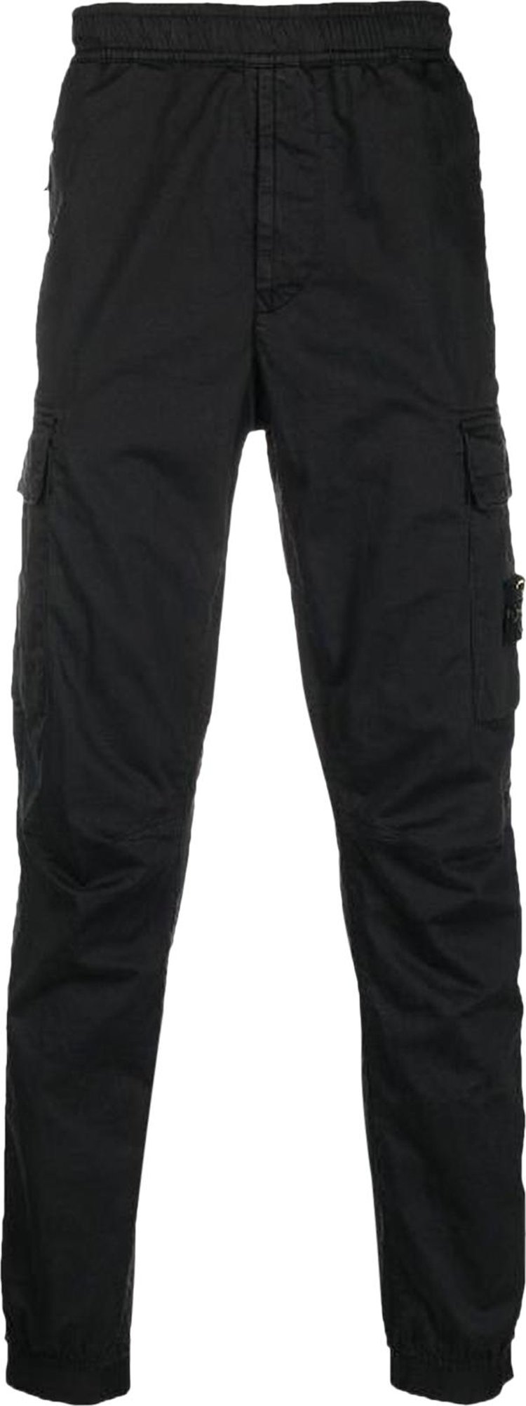 Buy Stone Island Basic Cargo Pants 'Black' - 771531314 V0029 | GOAT