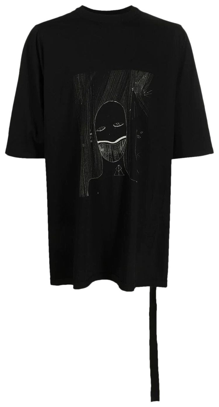 Rick Owens DRKSHDW Jumbo Short Sleeve Tee BlackPearl
