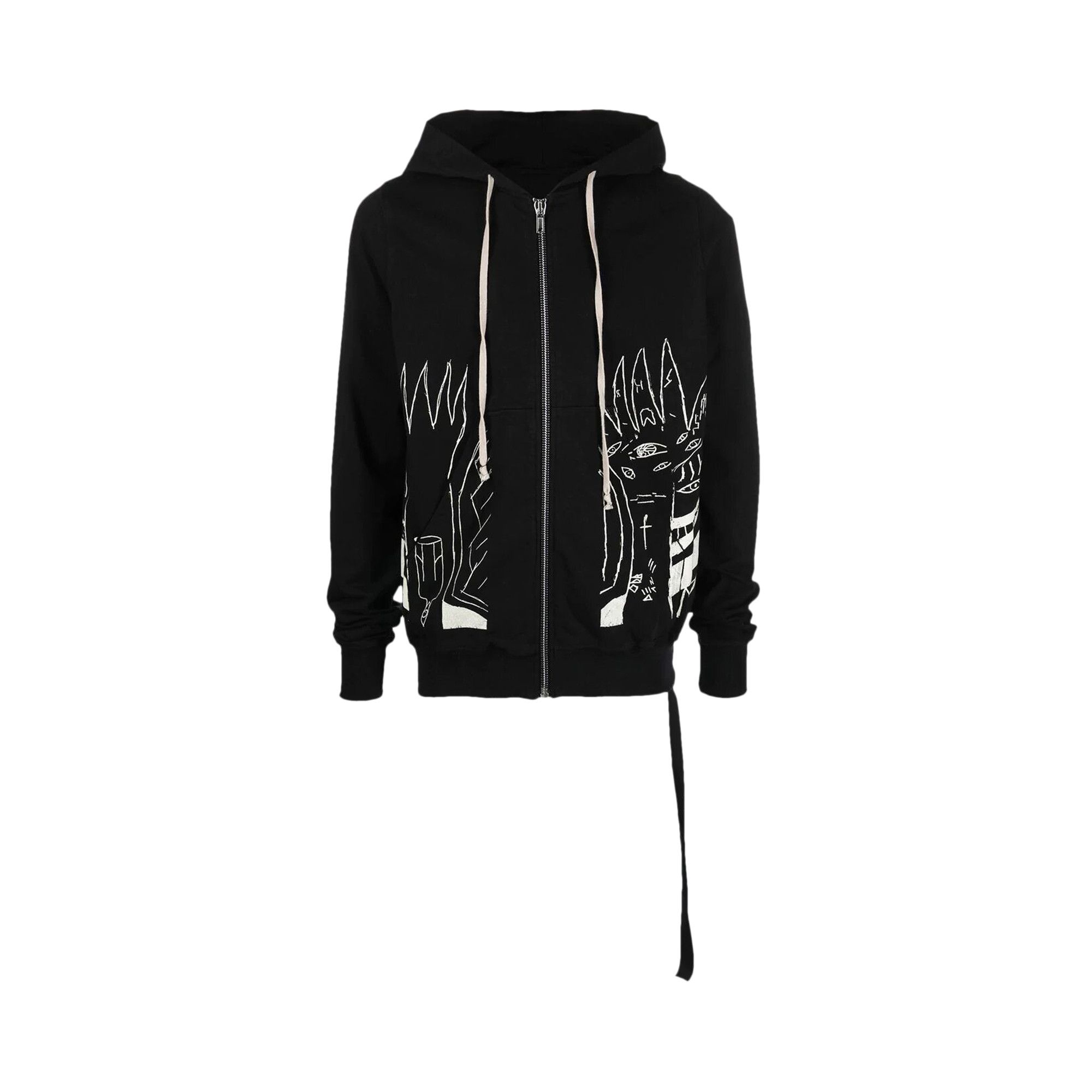 Buy Rick Owens DRKSHDW Jason Hoodie 'Black/Pearl' - DU02B4276 RIGEP3 0908 |  GOAT
