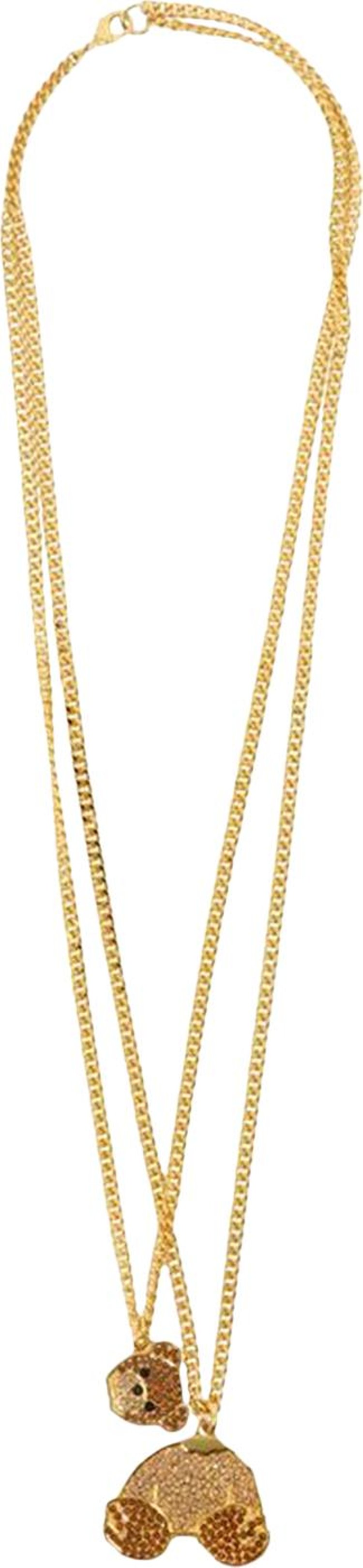 Palm Angels Bear Necklace 'Gold'
