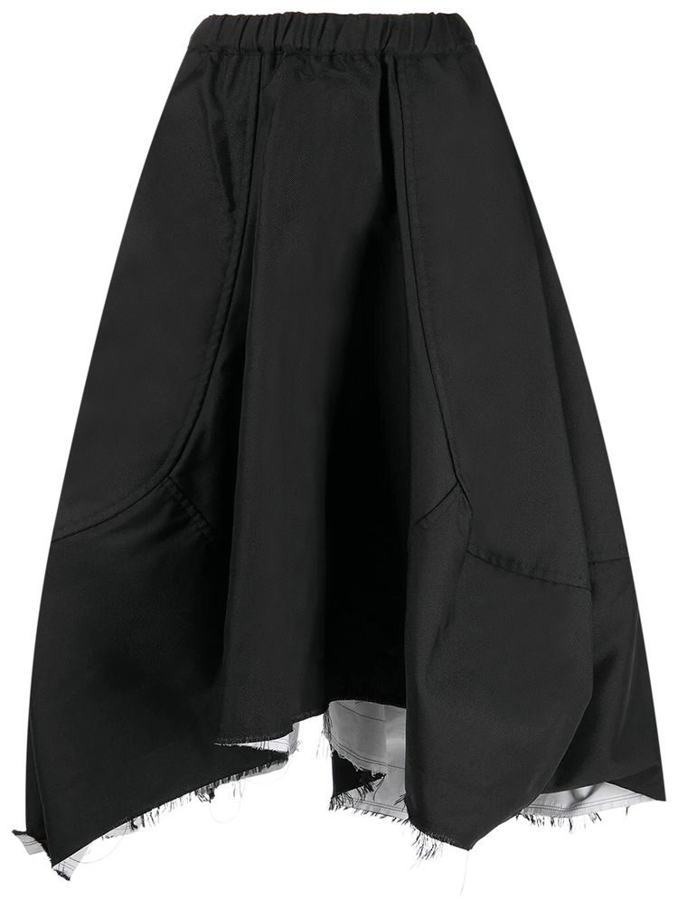 Comme des Garcons Structured Skirt Black