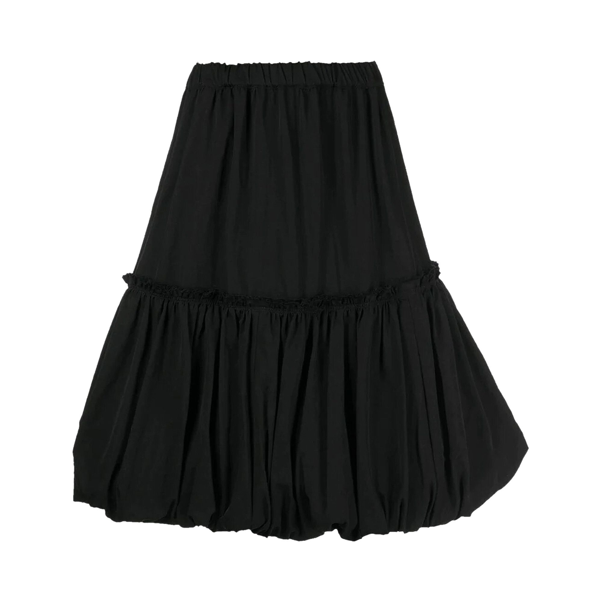 Buy Tao Comme des Garçons Gathered Detail Skirt 'Black' - RJ S012