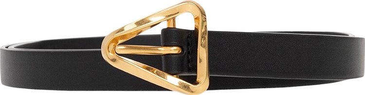 Bottega Veneta Grasp Belt 'Black/Gold'