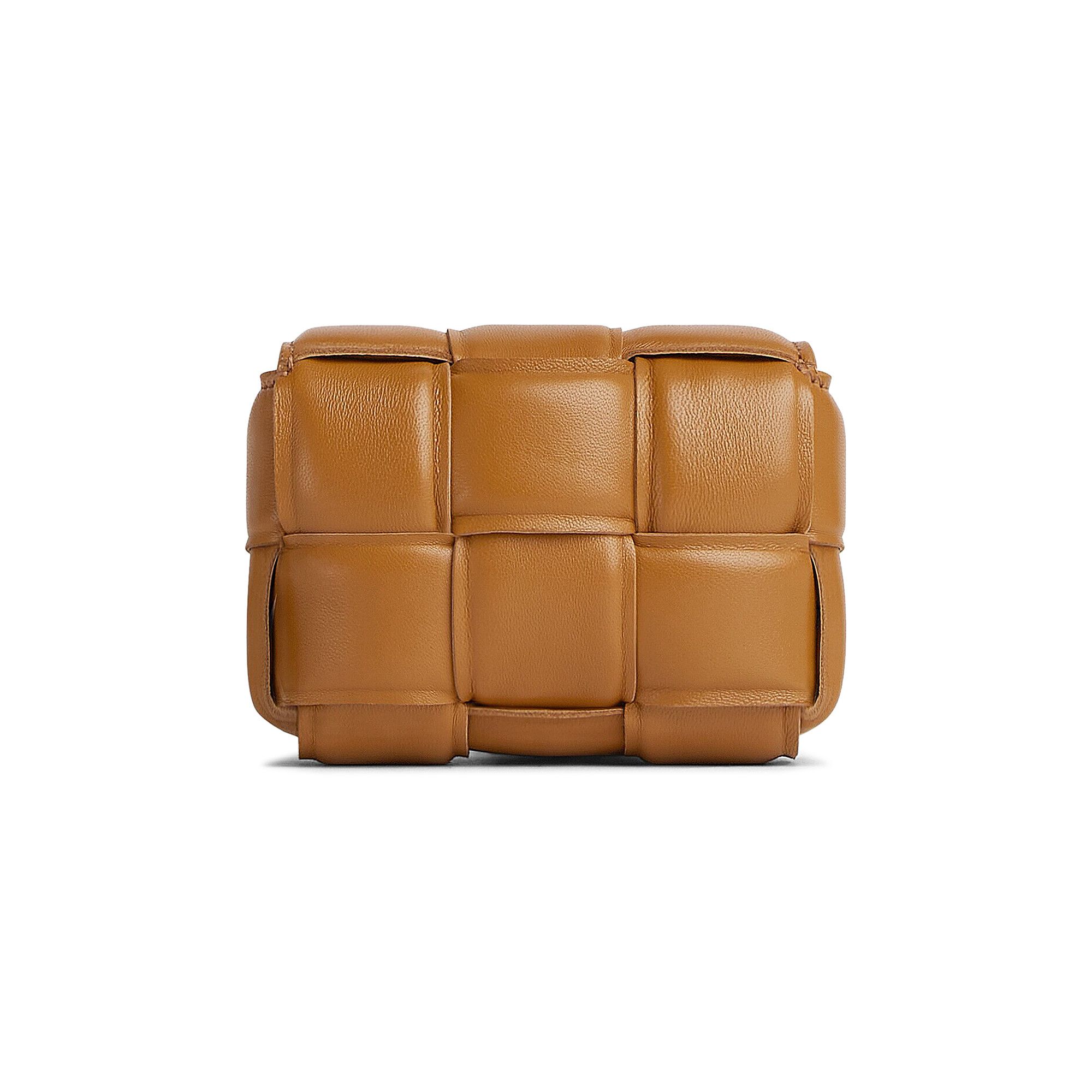 Buy Bottega Veneta Padded Candy Cassette Shoulder Bag 'Camel/Gold