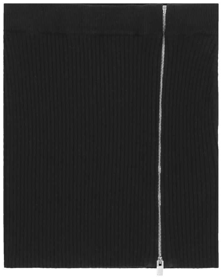 1017 ALYX 9SM Knit Zip Skirt Black