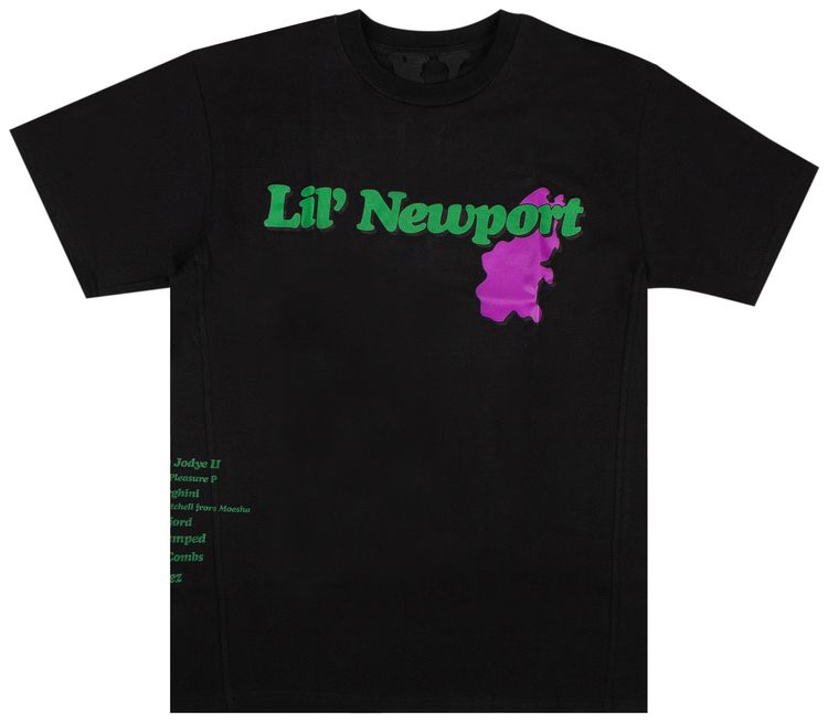 Vlone Lil Newport T Shirt Black
