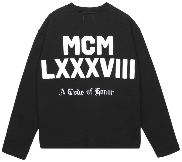 Honor The Gift Campus Crewneck Black