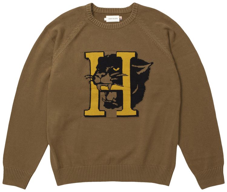 Honor The Gift Mascot Sweater Olive