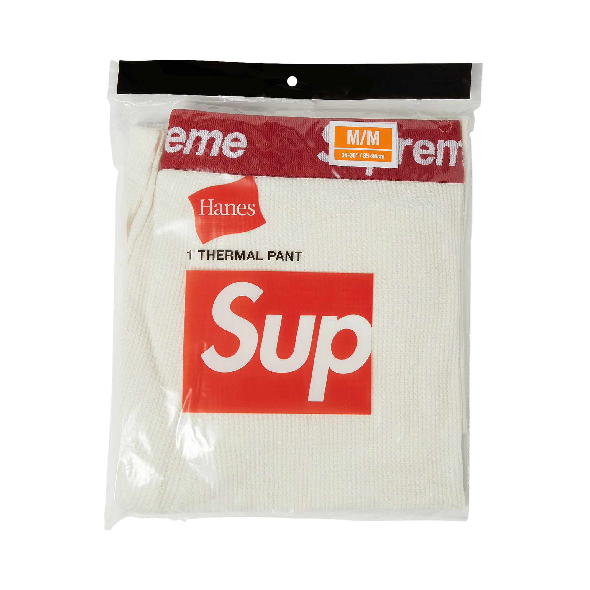 Buy Supreme x Hanes Thermal Pant 1 Pack Natural FW22A39