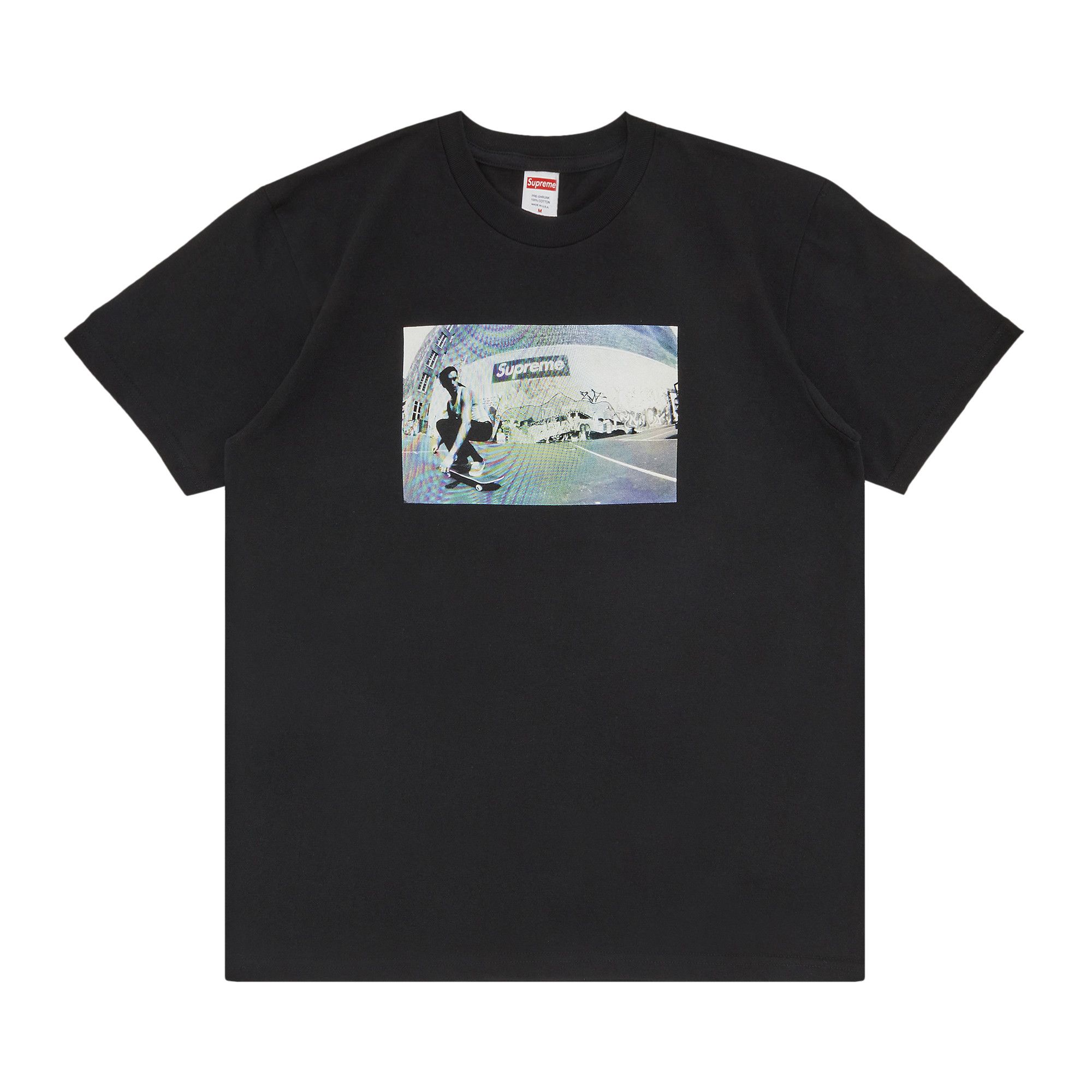 Supreme verify 2025 tee black
