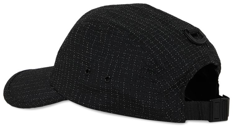 Supreme Glow Ripstop Camp Cap Black