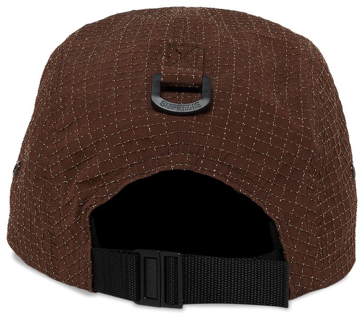 Supreme Glow Ripstop Camp Cap Brown