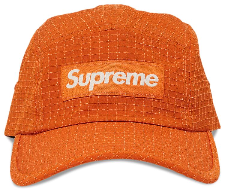 Supreme Glow Ripstop Camp Cap Orange
