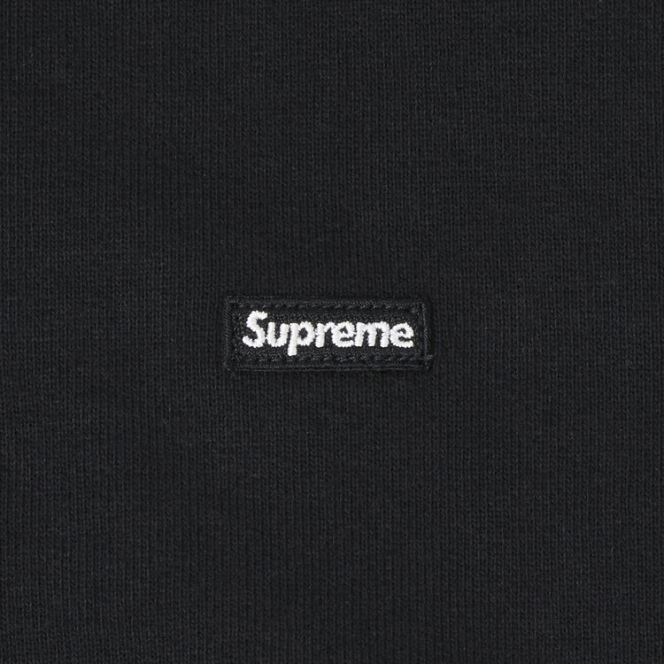 Supreme Small Box Drawcord Zip Up Hooded Sweatshirt Black
