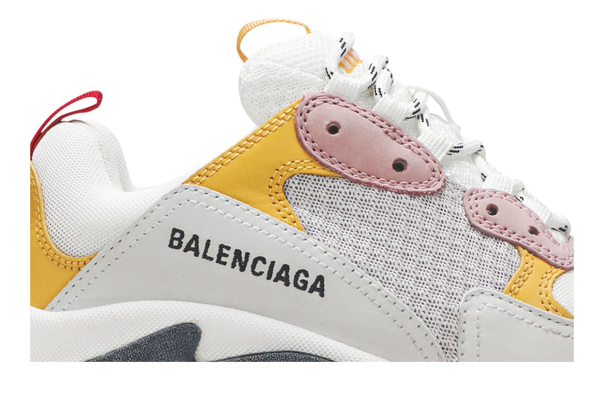 Buy Balenciaga Wmns Triple S Trainer White Yellow 524038 W0905 9035 GOAT