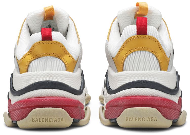 Balenciaga Wmns Triple S Trainer White Yellow