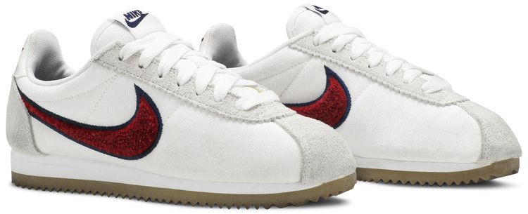 Nike Wmns Classic Cortez PRM White Red Crush