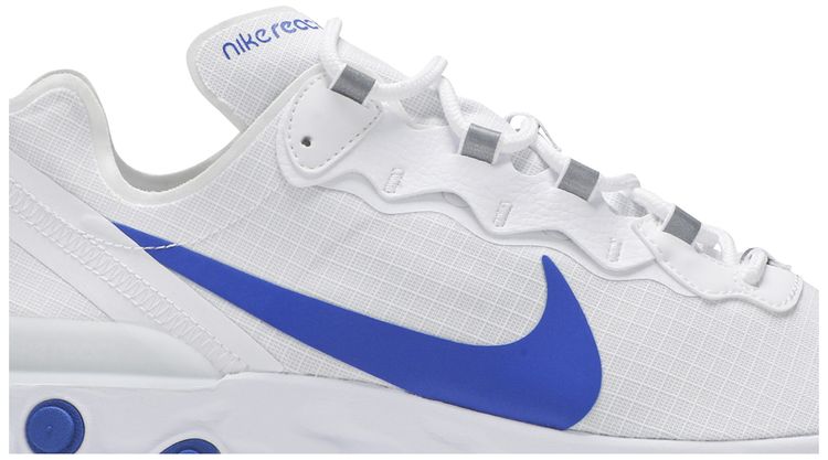 Nike React Element 55 White Game Royal