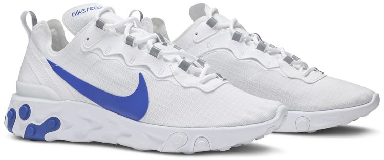 Nike React Element 55 White Game Royal