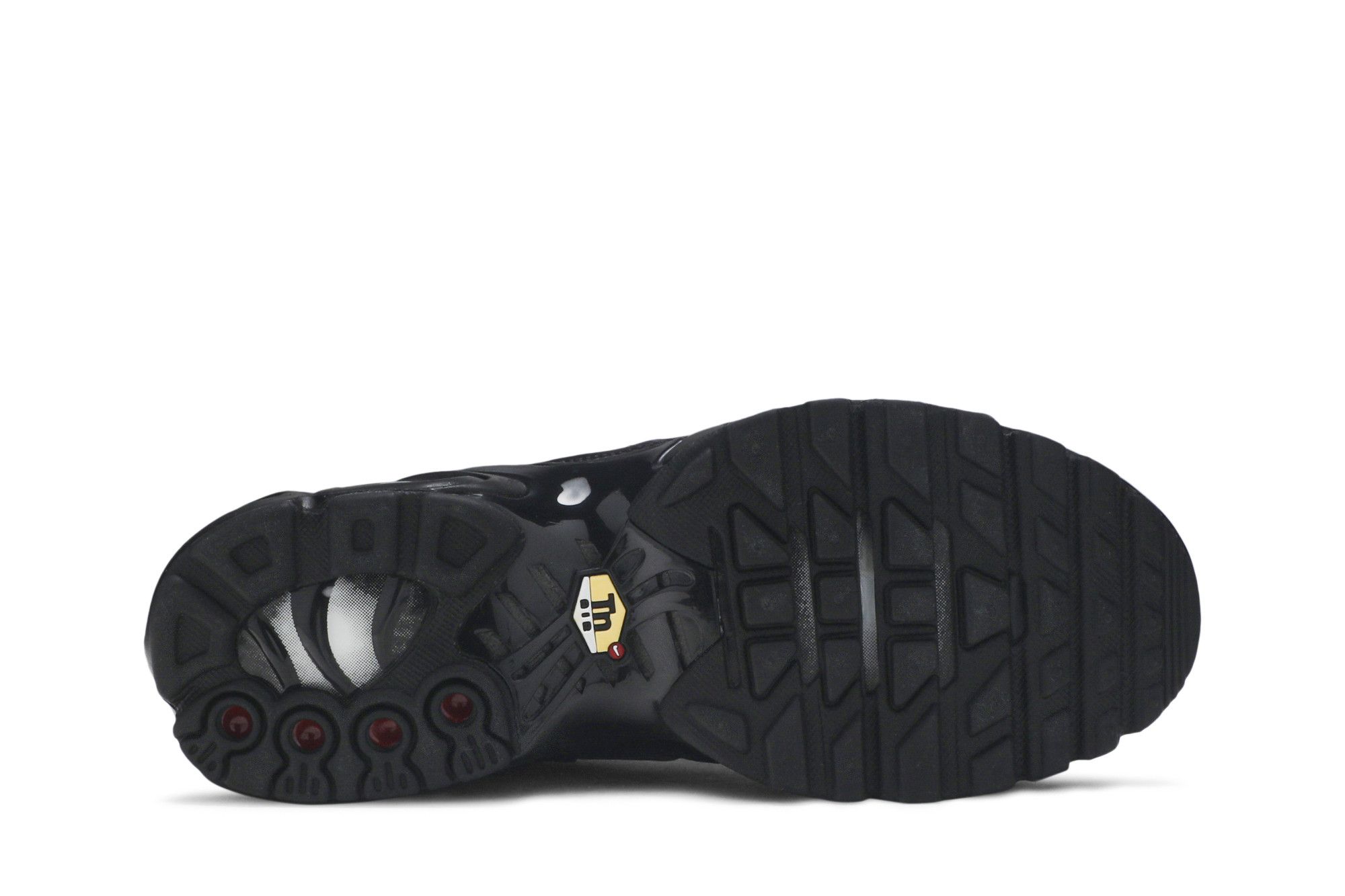 Size 6.0 Air Max Plus GS Triple Black