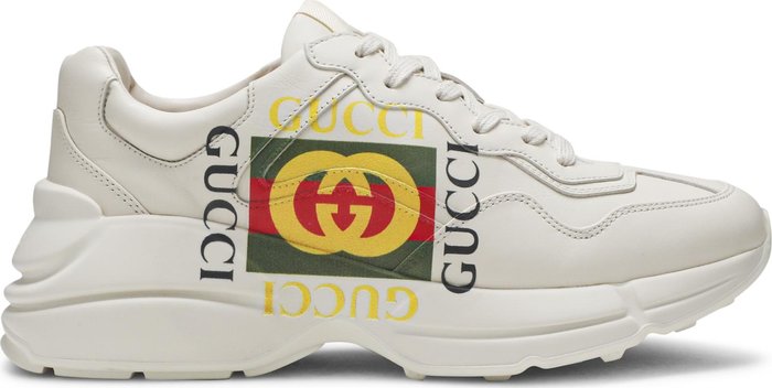 Buy Gucci Rhyton Leather Sneaker 'Vintage Logo' - 500878 DRW00 9522 | GOAT