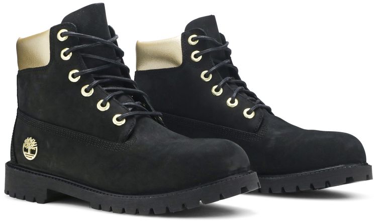 Timberland 6 Inch Premium Waterproof Boot Gold Collar