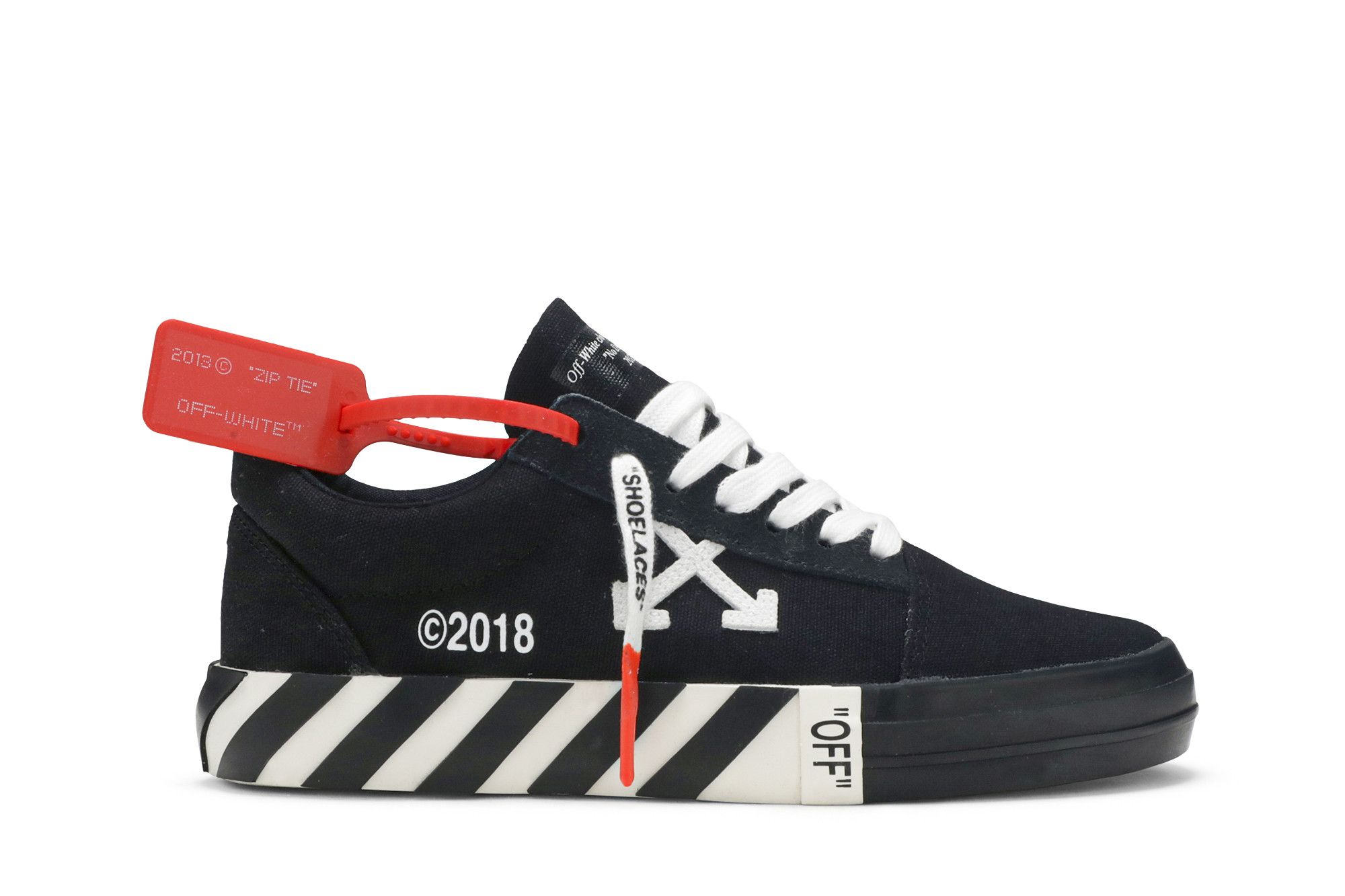 Buy Off White Wmns Vulc Low Top Black OWIA146R19800016 1000 GOAT