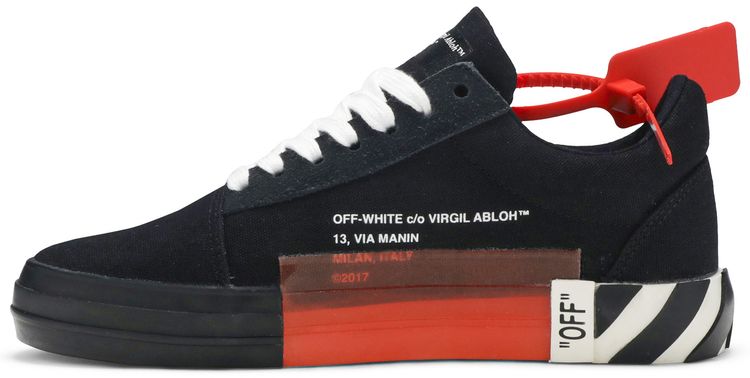 Off White Wmns Vulc Low Top Black