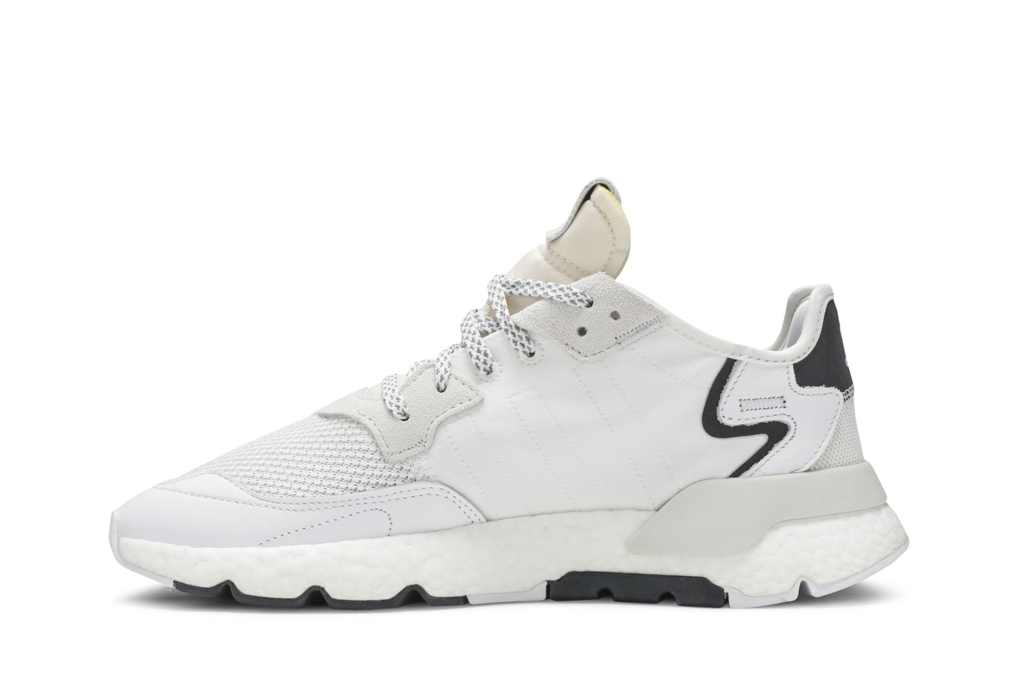 Adidas nite jogger all white online