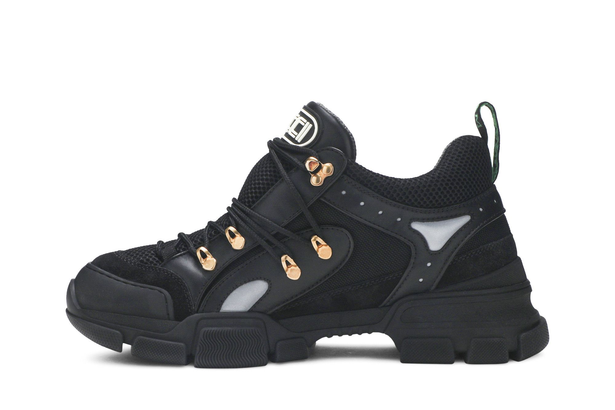 Gucci sneakers flashtrek black sales