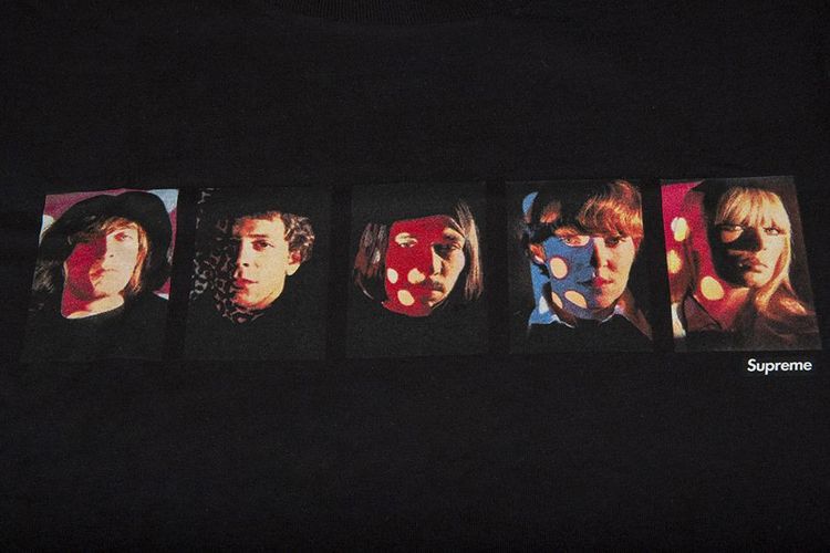 Supreme The Velvet Underground  Nico T Shirt Black