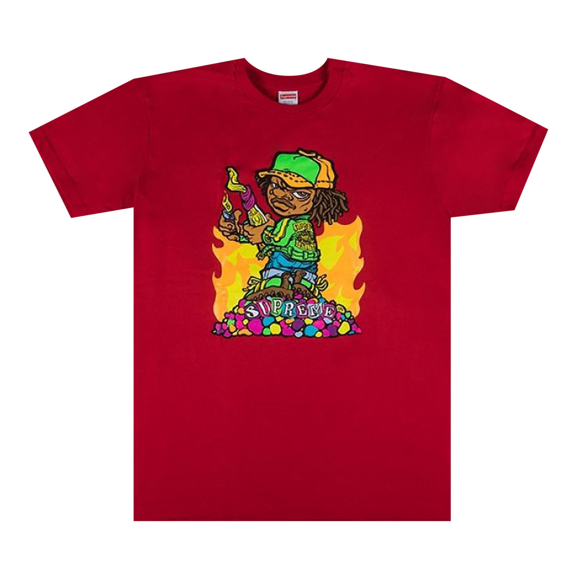 Supreme Molotov Kid Tee Red