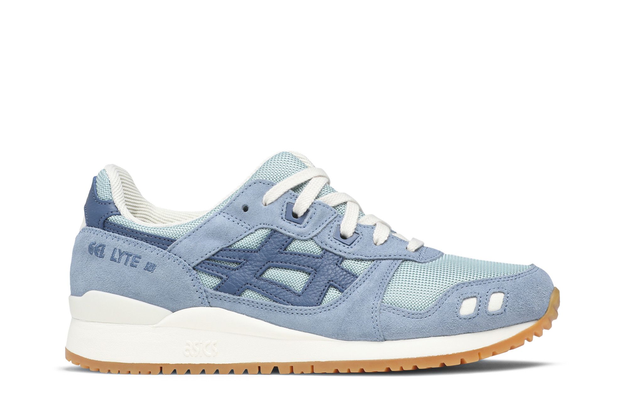 Asics gel lyte iii black deamp powder store blue shoes