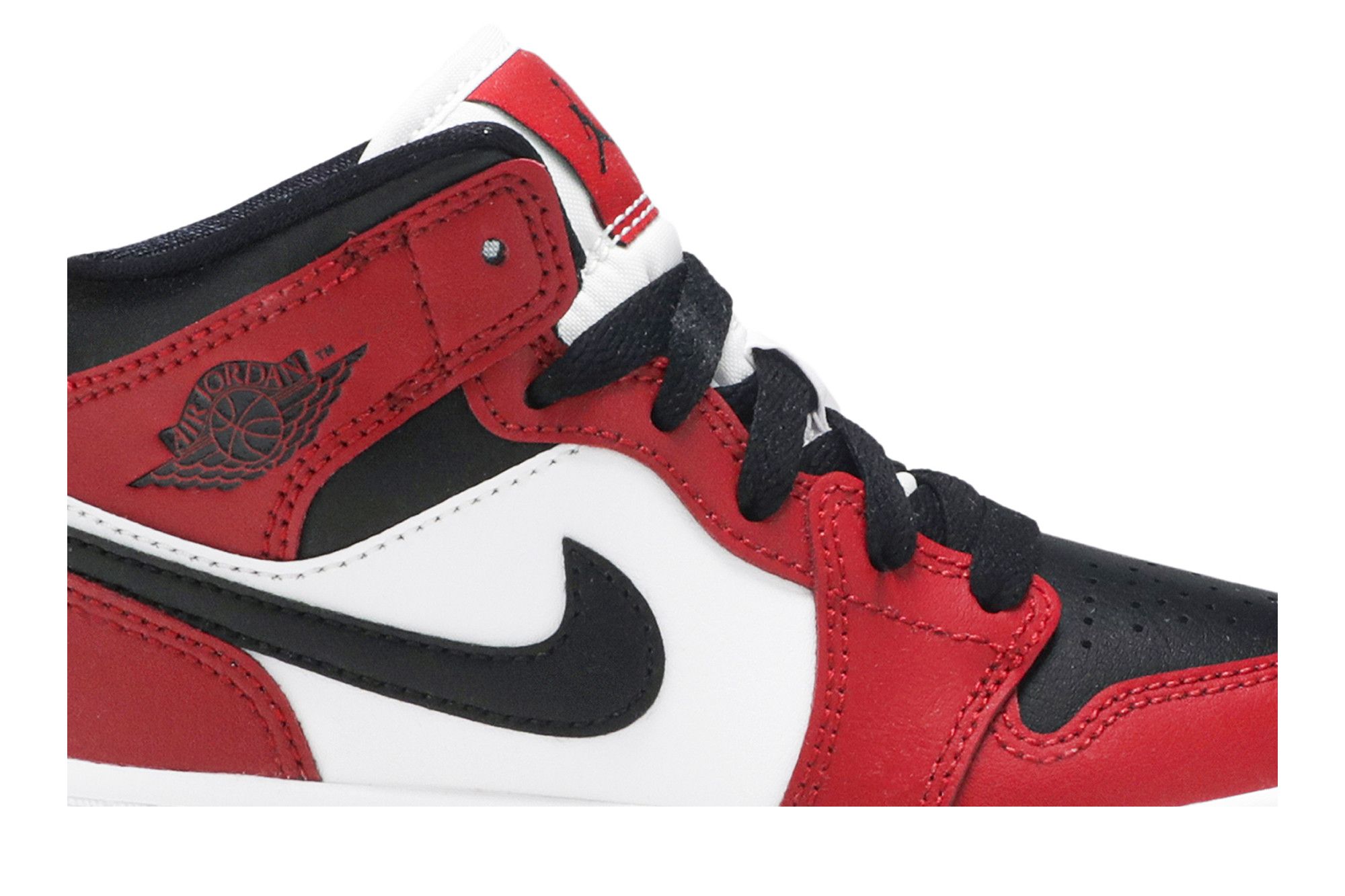 Buy Air Jordan 1 Mid PS Chicago Black Toe 640734 069 GOAT