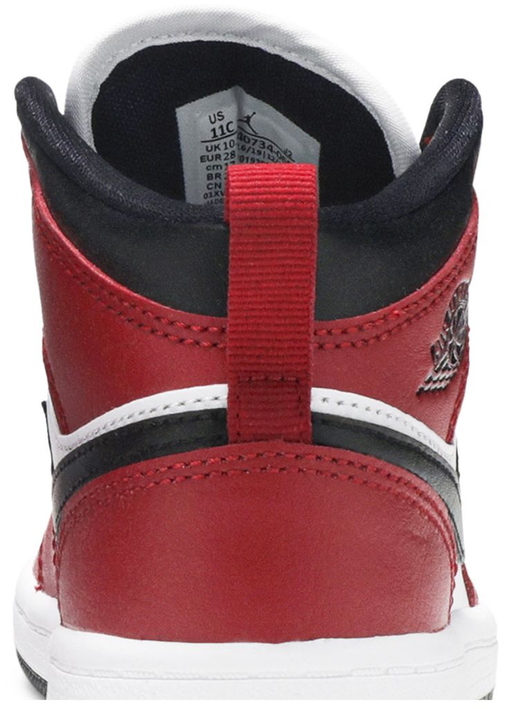 Air Jordan 1 Mid PS Chicago Black Toe