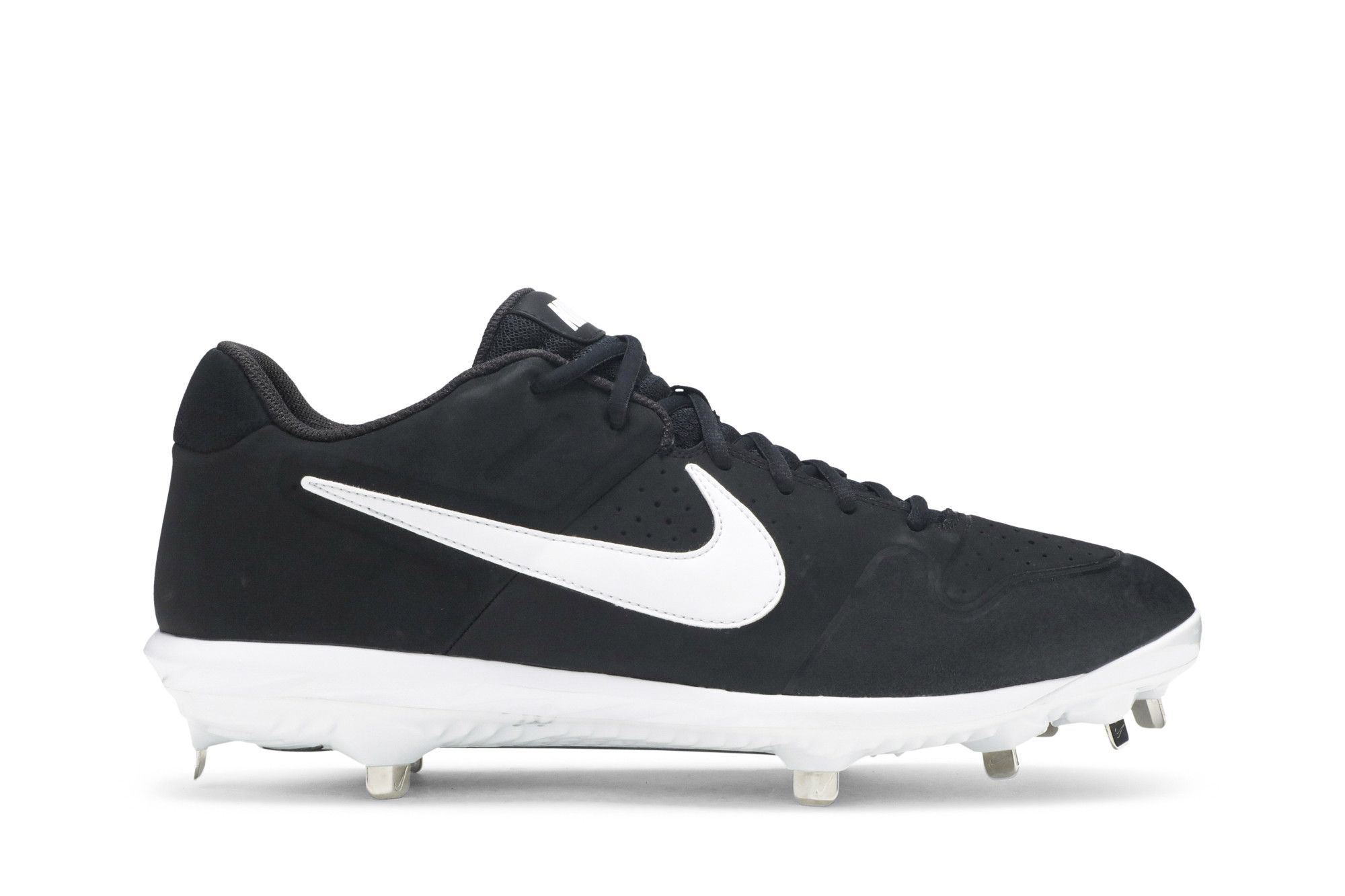 Buy Alpha Huarache Varsity Low Black White AO7960 001 GOAT