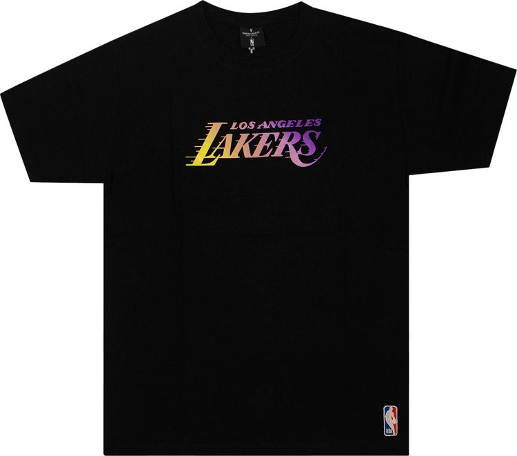 Marcelo Burlon x NBA Lakers Short-Sleeve T-Shirt 'Black'