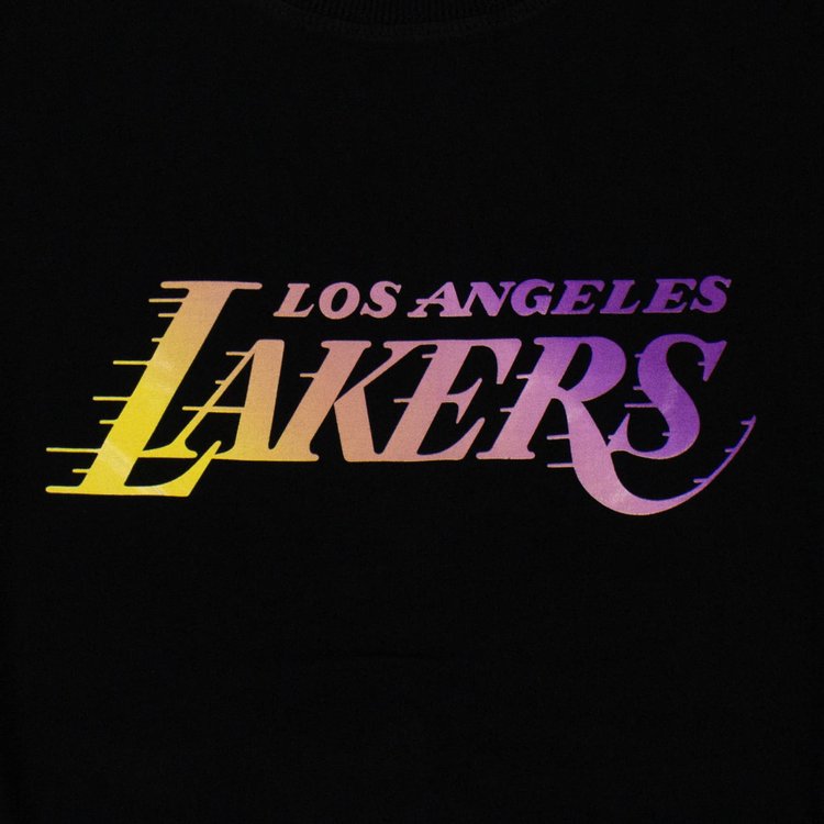 Marcelo Burlon x NBA Lakers Short Sleeve T Shirt Black