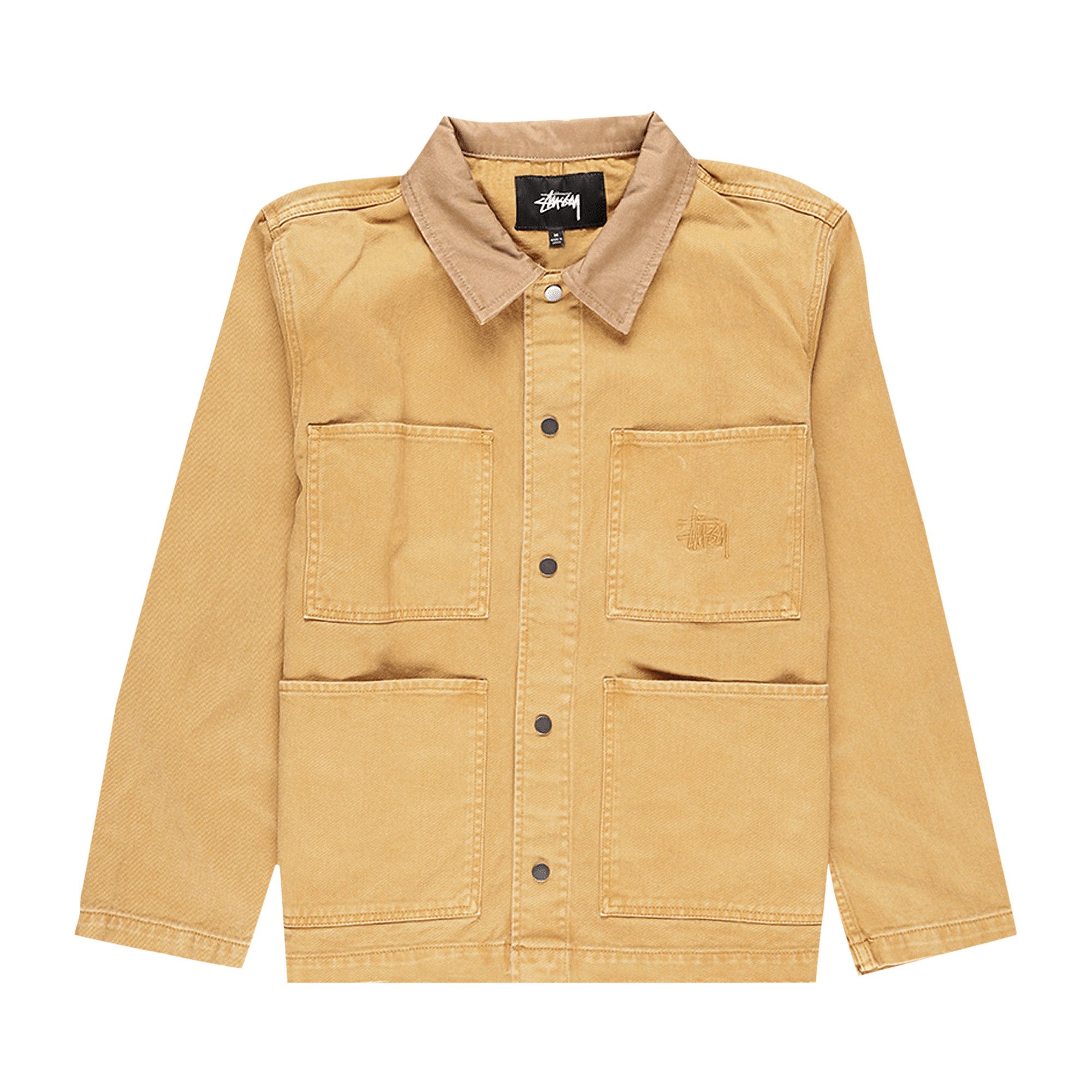Stussy heavy wash chore jacket top
