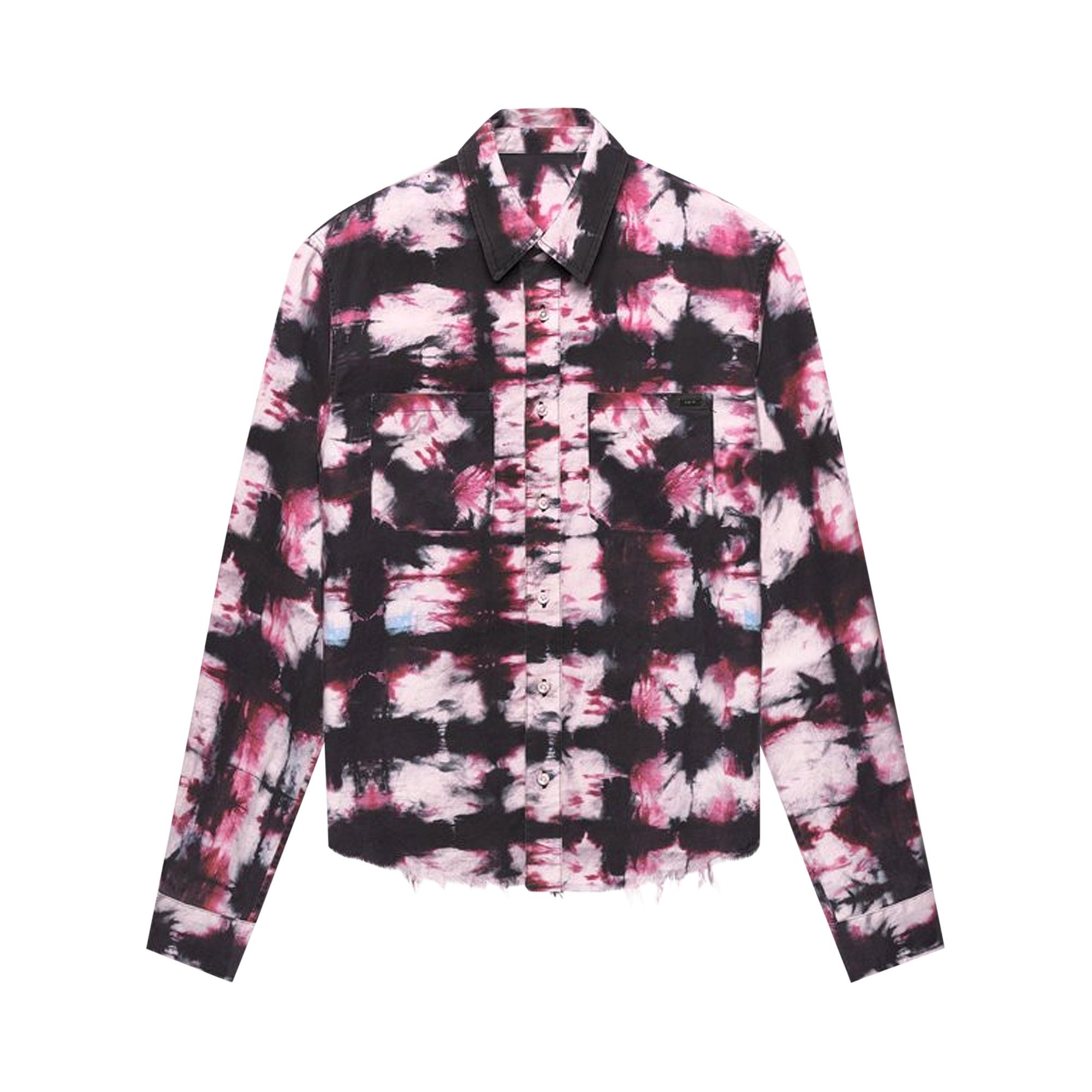 品質検査済 Buy Amiri Watercolor Plaid Shirt 'Red' - F0M06189PD RED | GOAT トップス