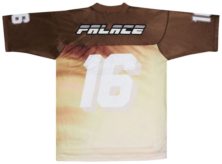 Palace Airtex Roundhouse To The Face T Shirt Bronze
