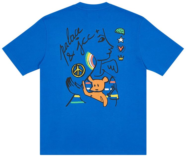 Palace JCDC2 T Shirt Blue