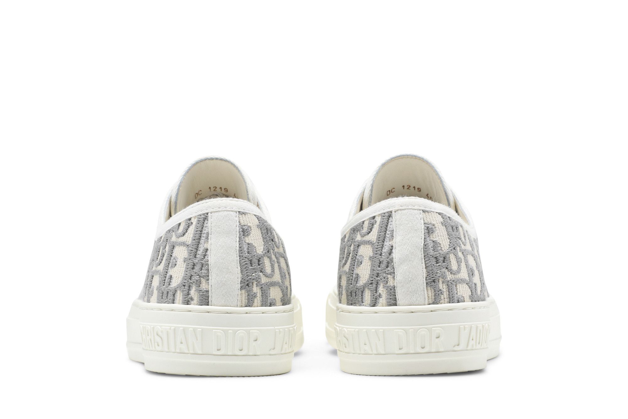 スニーカー Dior | WALK'N'DIOR SNEAKER KCK211OBE_S33G Buy Dior Wmns Walk'N'Dior Embroidered Canvas Low 'Grey