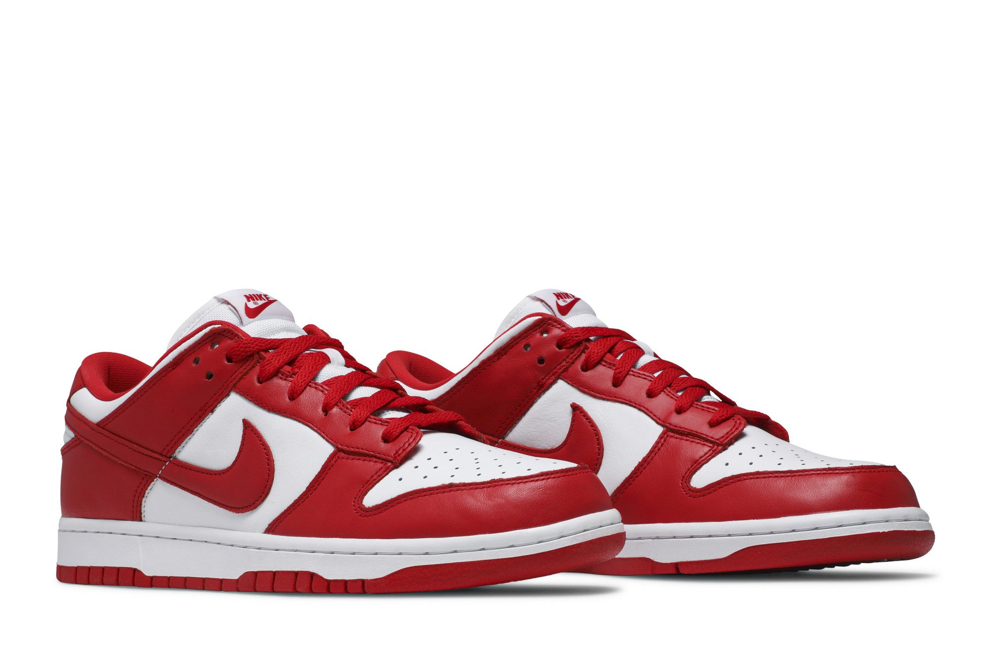 Red nike dunks for sale outlet