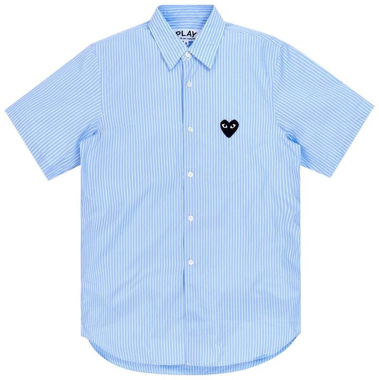 Strip Short Sleeve BDF Shirt Blue