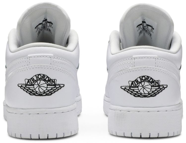 Air Jordan 1 Low GS White Black